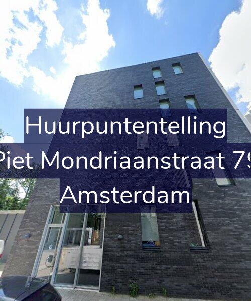 Foto gevel Huurpuntentelling voor Piet Mondriaanstraat 79, Amsterdam