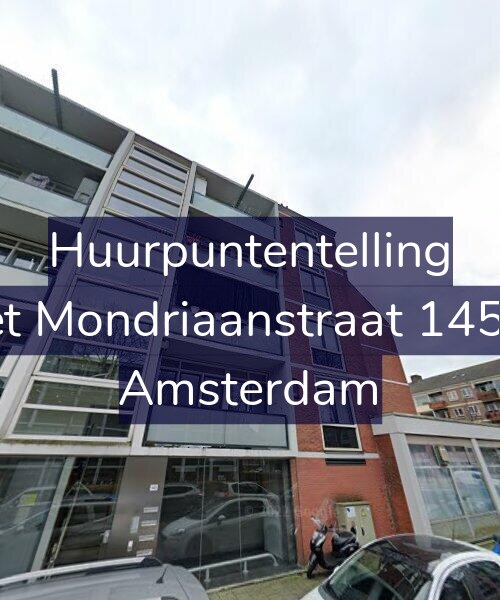Foto gevel Huurpuntentelling voor Piet Mondriaanstraat 145-H, Amsterdam