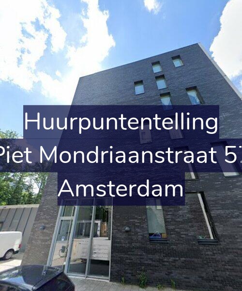 Foto gevel Huurpuntentelling voor Piet Mondriaanstraat 57, Amsterdam