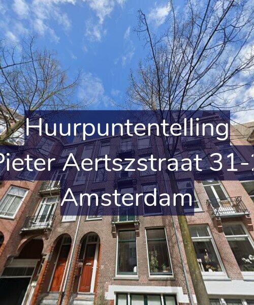 Foto gevel Huurpuntentelling voor Pieter Aertszstraat 31-2, Amsterdam