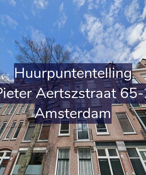 Foto gevel Huurpuntentelling voor Pieter Aertszstraat 65-2, Amsterdam