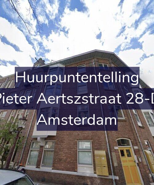Foto gevel Huurpuntentelling voor Pieter Aertszstraat 28-D, Amsterdam