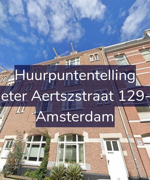 Foto gevel Huurpuntentelling voor Pieter Aertszstraat 129-H, Amsterdam