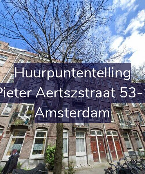Foto gevel Huurpuntentelling voor Pieter Aertszstraat 53-1, Amsterdam