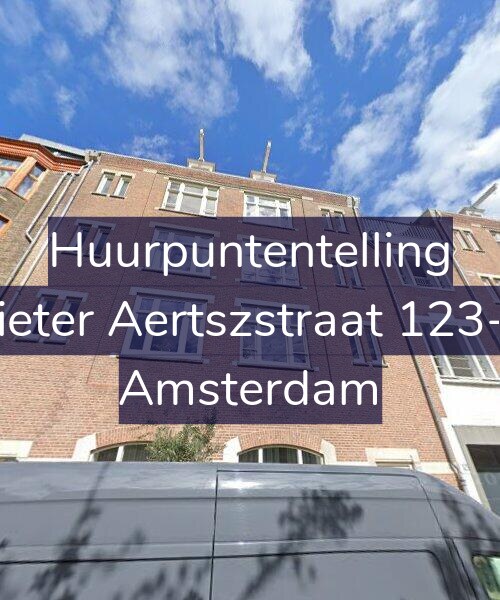 Foto gevel Huurpuntentelling voor Pieter Aertszstraat 123-2, Amsterdam