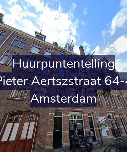 Foto gevel Huurpuntentelling voor Pieter Aertszstraat 64-4, Amsterdam