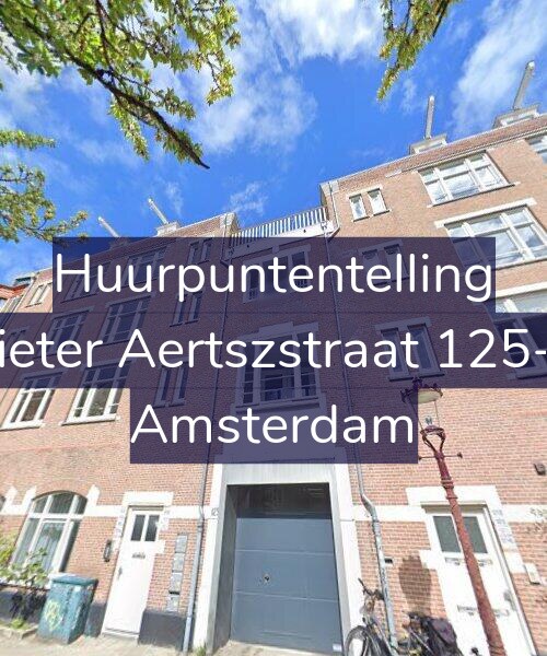 Foto gevel Huurpuntentelling voor Pieter Aertszstraat 125-2, Amsterdam