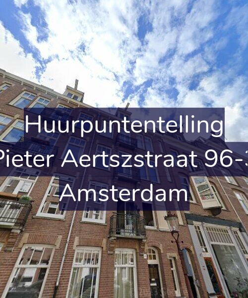 Foto gevel Huurpuntentelling voor Pieter Aertszstraat 96-3, Amsterdam