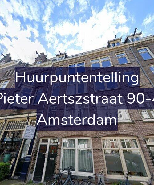 Foto gevel Huurpuntentelling voor Pieter Aertszstraat 90-4, Amsterdam