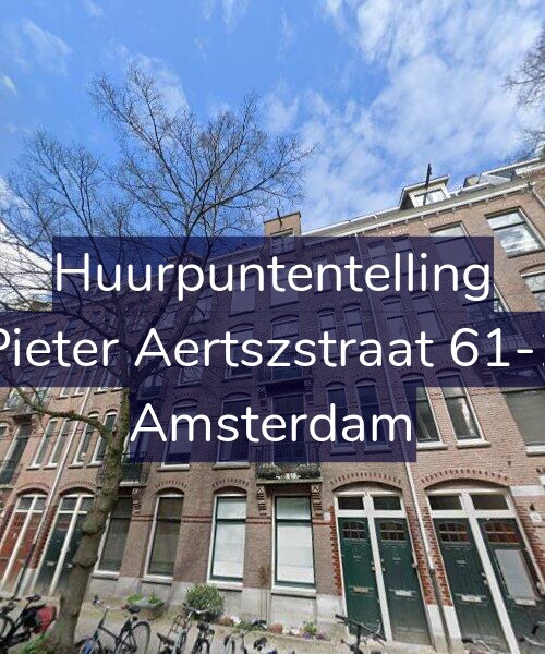 Foto gevel Huurpuntentelling voor Pieter Aertszstraat 61-1, Amsterdam