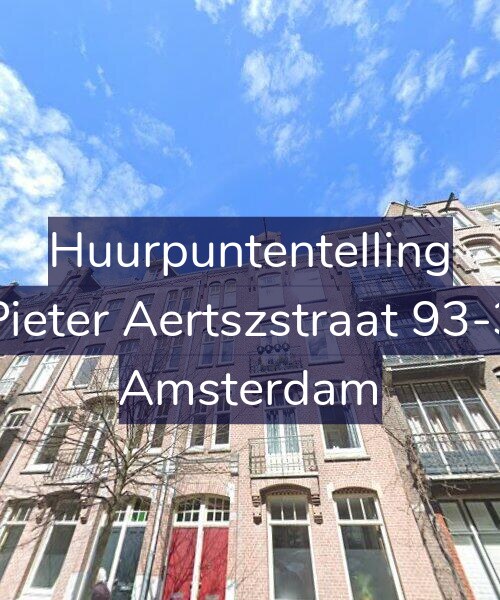 Foto gevel Huurpuntentelling voor Pieter Aertszstraat 93-3, Amsterdam