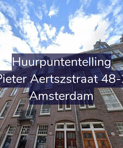 Foto gevel Huurpuntentelling voor Pieter Aertszstraat 48-2, Amsterdam