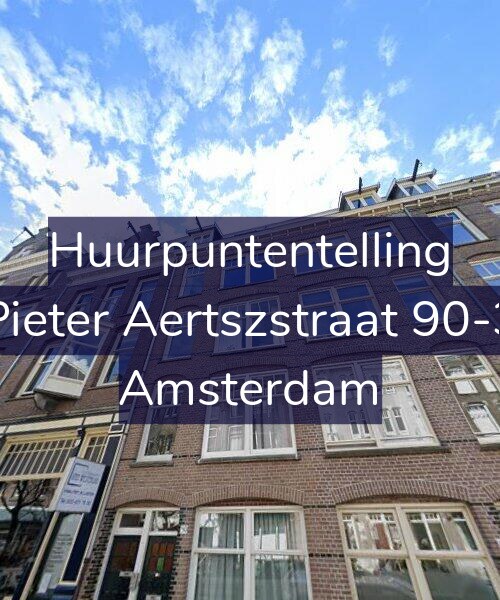 Foto gevel Huurpuntentelling voor Pieter Aertszstraat 90-3, Amsterdam