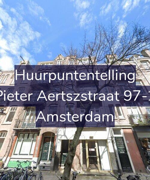 Foto gevel Huurpuntentelling voor Pieter Aertszstraat 97-2, Amsterdam