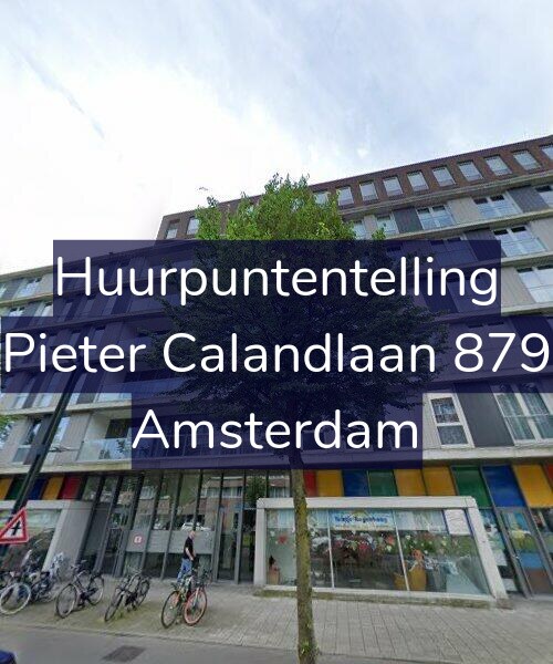 Foto gevel Huurpuntentelling voor Pieter Calandlaan 879, Amsterdam
