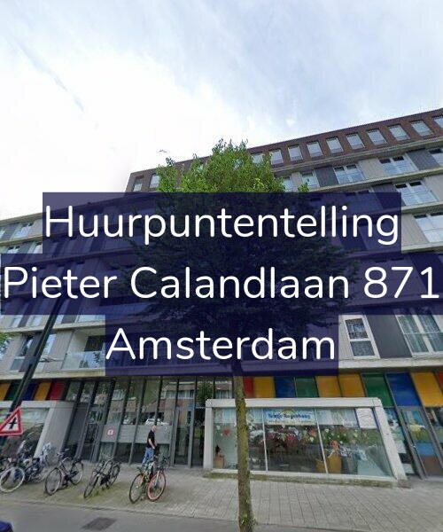 Foto gevel Huurpuntentelling voor Pieter Calandlaan 871, Amsterdam