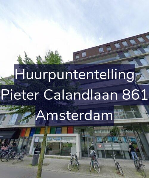 Foto gevel Huurpuntentelling voor Pieter Calandlaan 861, Amsterdam