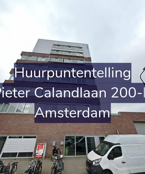 Foto gevel Huurpuntentelling voor Pieter Calandlaan 200-B, Amsterdam
