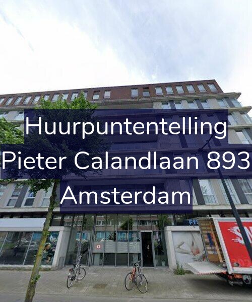 Foto gevel Huurpuntentelling voor Pieter Calandlaan 893, Amsterdam