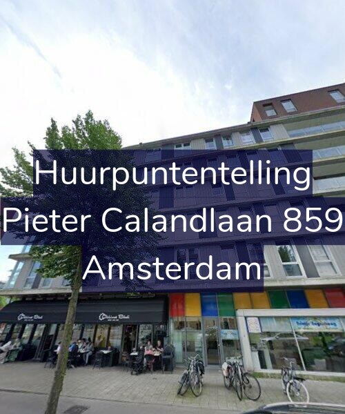 Foto gevel Huurpuntentelling voor Pieter Calandlaan 859, Amsterdam