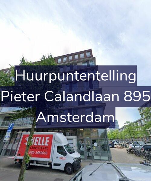 Foto gevel Huurpuntentelling voor Pieter Calandlaan 895, Amsterdam