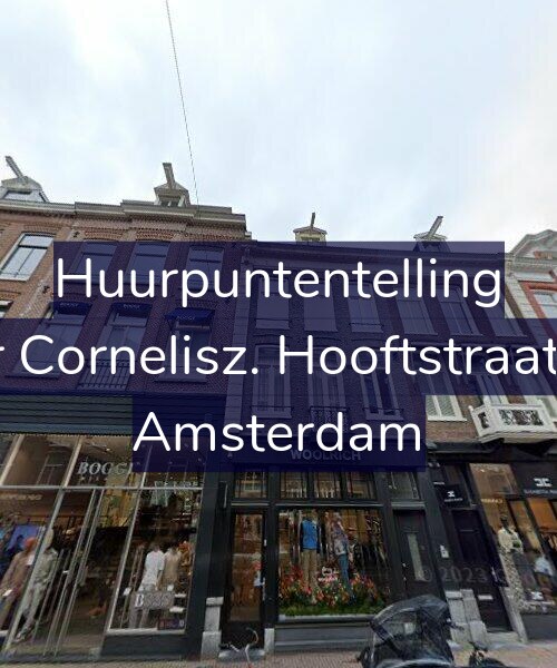 Foto gevel Huurpuntentelling voor Pieter Cornelisz. Hooftstraat 36-1, Amsterdam