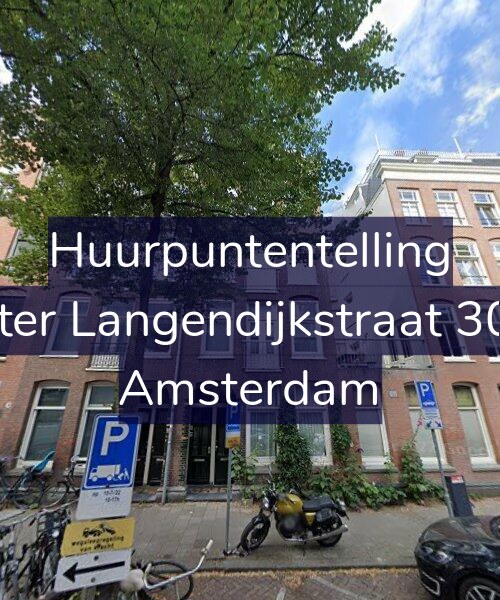 Foto gevel Huurpuntentelling voor Pieter Langendijkstraat 30-H, Amsterdam
