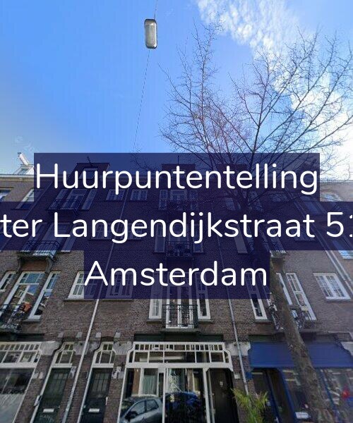 Foto gevel Huurpuntentelling voor Pieter Langendijkstraat 51-2, Amsterdam