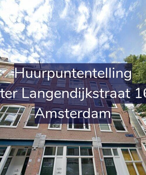 Foto gevel Huurpuntentelling voor Pieter Langendijkstraat 16-3, Amsterdam
