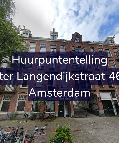 Foto gevel Huurpuntentelling voor Pieter Langendijkstraat 46-H, Amsterdam