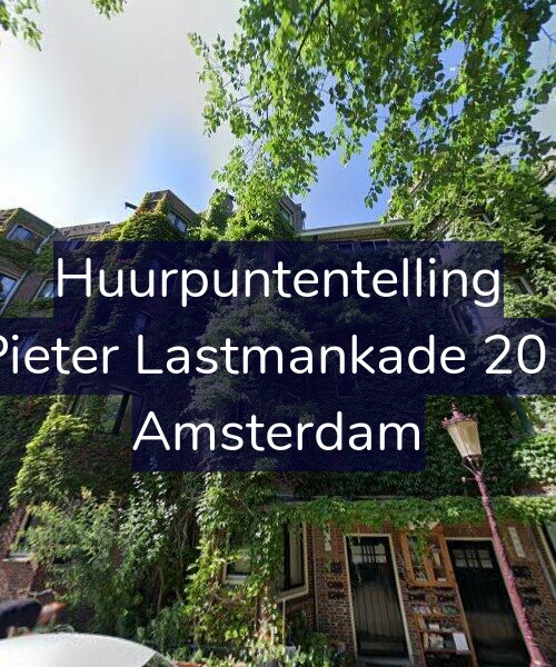 Foto gevel Huurpuntentelling voor Pieter Lastmankade 201, Amsterdam