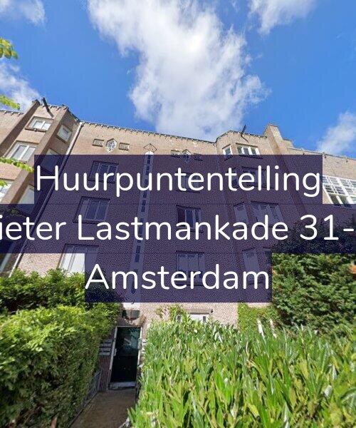 Foto gevel Huurpuntentelling voor Pieter Lastmankade 31-H, Amsterdam