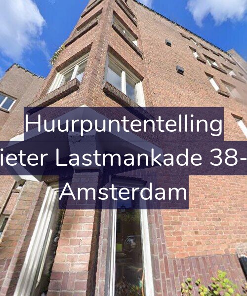 Foto gevel Huurpuntentelling voor Pieter Lastmankade 38-3, Amsterdam
