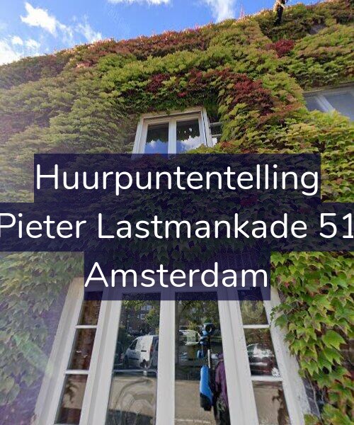 Foto gevel Huurpuntentelling voor Pieter Lastmankade 51, Amsterdam