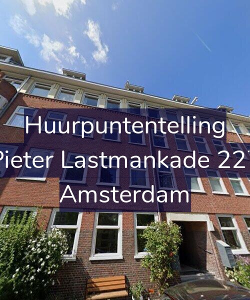 Foto gevel Huurpuntentelling voor Pieter Lastmankade 227, Amsterdam