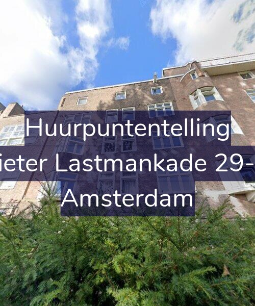 Foto gevel Huurpuntentelling voor Pieter Lastmankade 29-H, Amsterdam