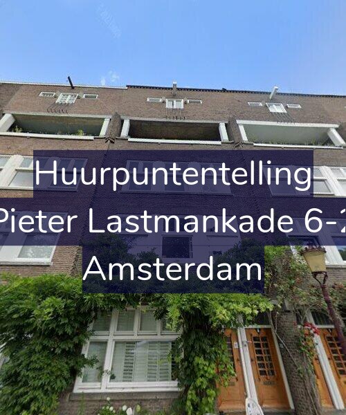 Foto gevel Huurpuntentelling voor Pieter Lastmankade 6-2, Amsterdam