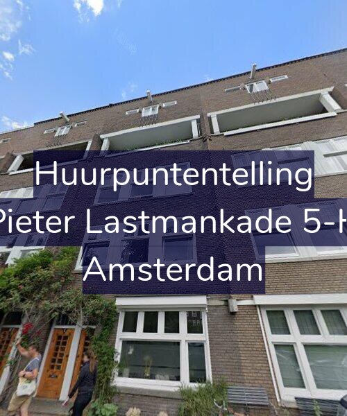 Foto gevel Huurpuntentelling voor Pieter Lastmankade 5-H, Amsterdam