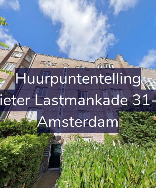 Foto gevel Huurpuntentelling voor Pieter Lastmankade 31-2, Amsterdam