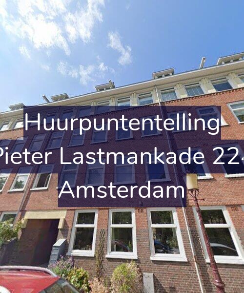 Foto gevel Huurpuntentelling voor Pieter Lastmankade 224, Amsterdam