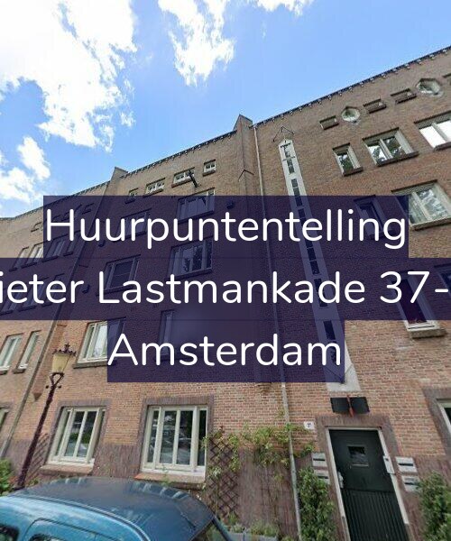 Foto gevel Huurpuntentelling voor Pieter Lastmankade 37-H, Amsterdam