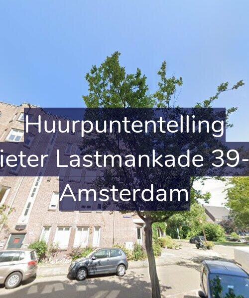 Foto gevel Huurpuntentelling voor Pieter Lastmankade 39-2, Amsterdam