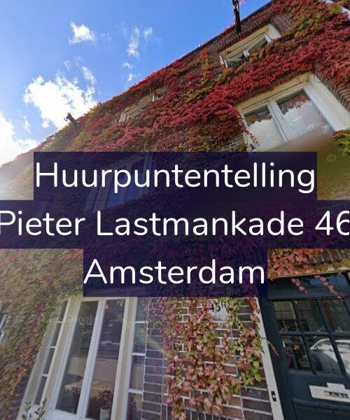 Foto gevel Huurpuntentelling voor Pieter Lastmankade 46, Amsterdam
