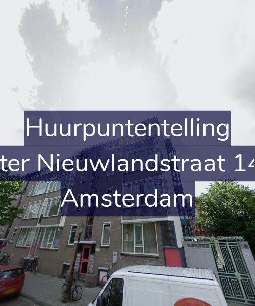 Foto gevel Huurpuntentelling voor Pieter Nieuwlandstraat 14-A, Amsterdam
