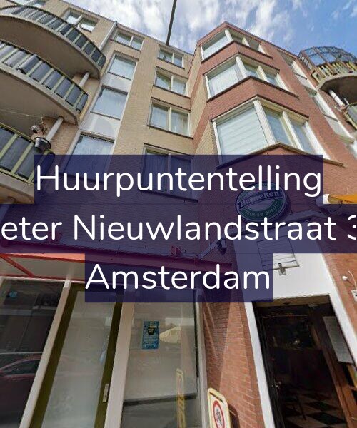 Foto gevel Huurpuntentelling voor Pieter Nieuwlandstraat 39, Amsterdam