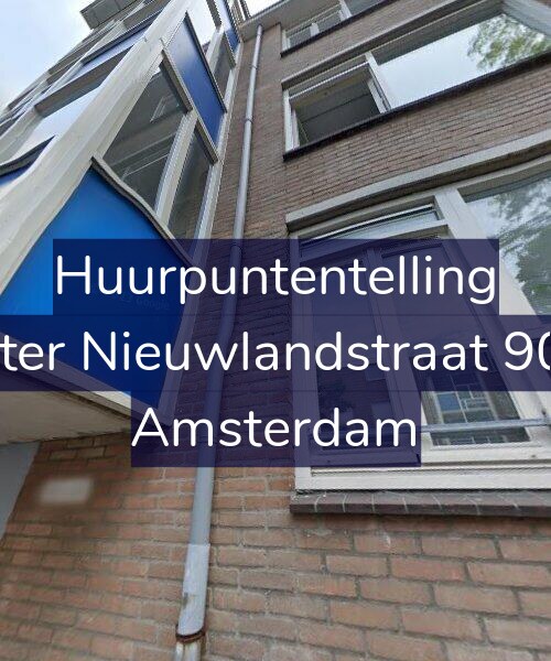 Foto gevel Huurpuntentelling voor Pieter Nieuwlandstraat 90-C, Amsterdam