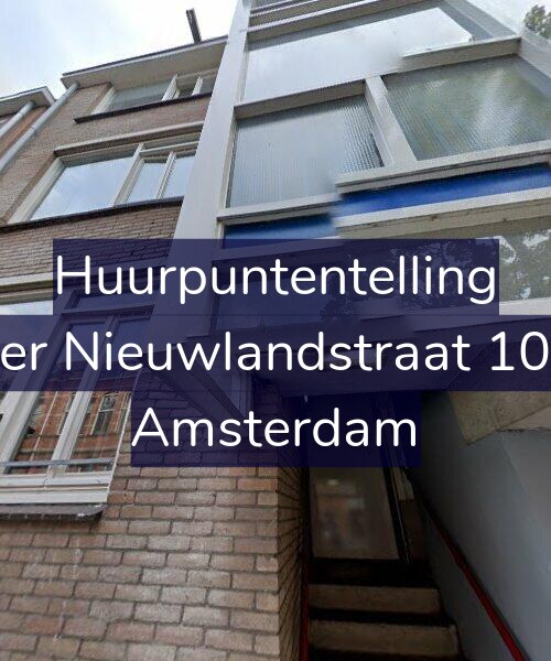 Foto gevel Huurpuntentelling voor Pieter Nieuwlandstraat 104-A, Amsterdam