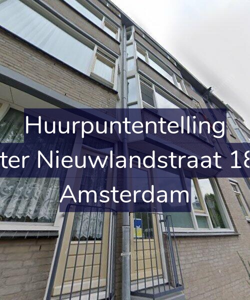 Foto gevel Huurpuntentelling voor Pieter Nieuwlandstraat 18-C, Amsterdam