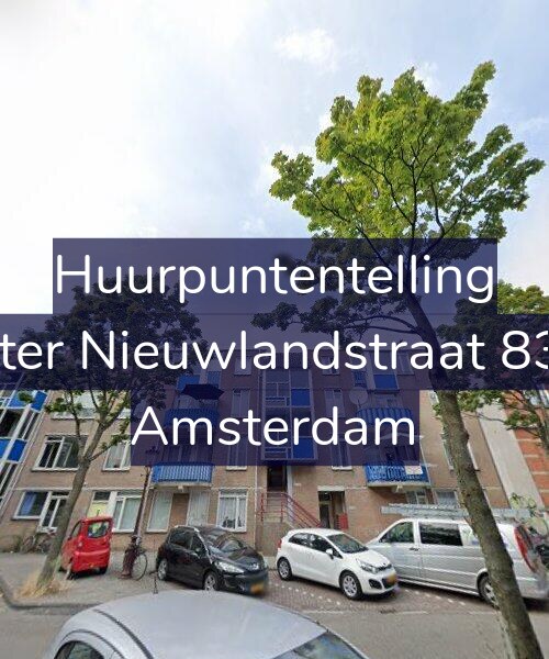 Foto gevel Huurpuntentelling voor Pieter Nieuwlandstraat 83-A, Amsterdam