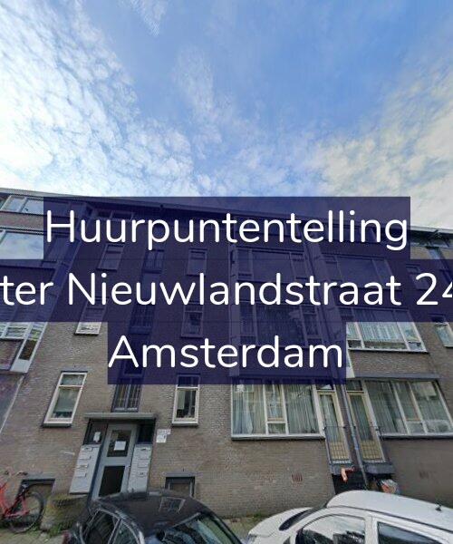Foto gevel Huurpuntentelling voor Pieter Nieuwlandstraat 24-B, Amsterdam